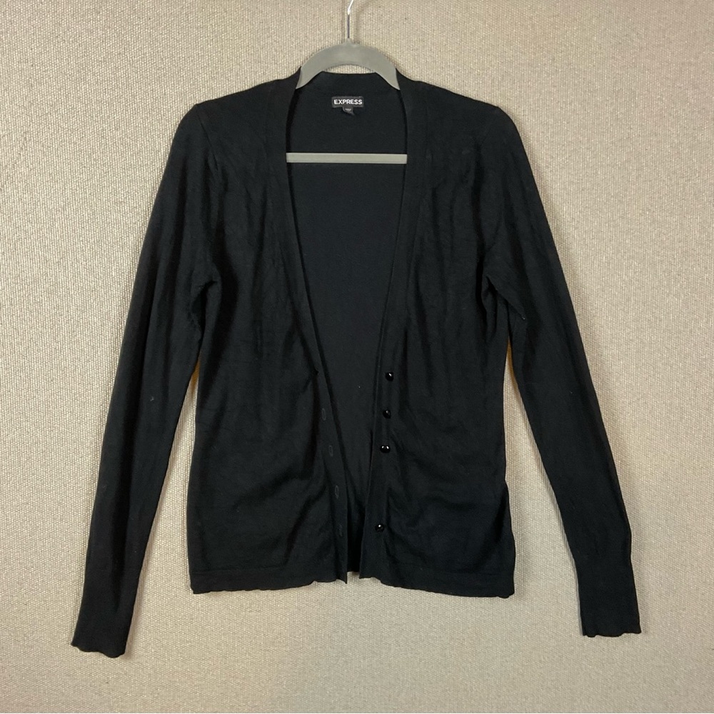 M Black Express Cardigan